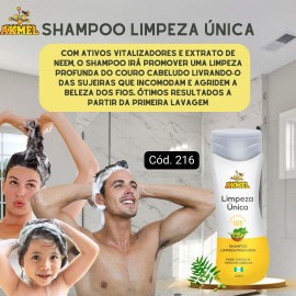 SHAMPOO LIMPEZA NICA AKMEL- 200ml.