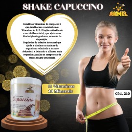 SHAKE AKMEL SABOR CAPUCCINO 300g